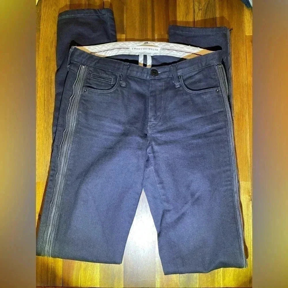 Twenty8Twelve side zipper jeans